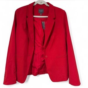 The Limited Women's Vibrant Red Suit Jacket